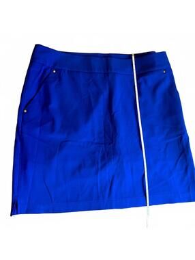 Greg Norman Shark Stretch Woven Golf Skort